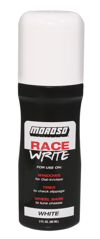 Write On, Dial In Marker, Moroso Race, 3oz. White