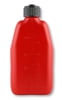 Red Utility Jug, Container, 5 Gallons, Square, Plastic **Includes filler hose and cap