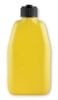 Yellow Utility Jug, Container, 5 Gallons, Square, Plastic **Includes filler hose and cap