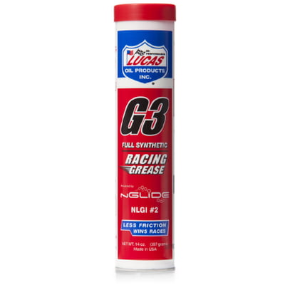 Lucas Oil Synthetic G3 Racing Grease, 14 oz.