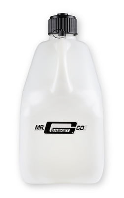 White Utility Jug, Container, 5 Gallons, Square, Plastic **Includes filler hose and cap