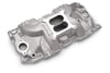BBC Performer RPM Intake Manifold, Dual Plane, Std. Deck, Rectangle Port