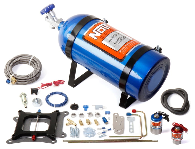 Cheater Nitrous Oxide System, 4150 Flange Plate, Wet, 150-250 HP