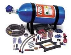 Big Shot Nitrous Oxide System, 4150 Flange Plate, Wet, 175-400 HP