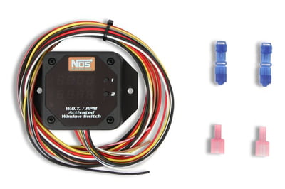 2 Stage WOT / RPM Activated Window Switch (use on late model electronic / ”drive-by-wire” throttle body equipped vehicles) (Requires Square Wave Tach Signal, Tach Adapter May Be Required)