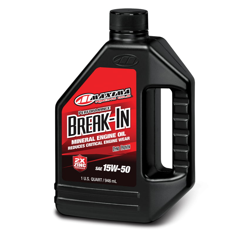 Break In Engine Oil, 15w50, SAE, Mineral Based, 2X Zinc Formula, Performance