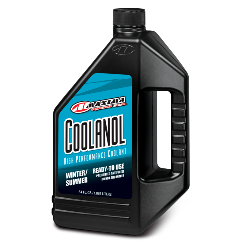 Coolanol, 64OZ, Ready-To-Use Anti-Freeze, Premixed Engine Coolant, Winter Or Summer, DO NOT ADD WATER