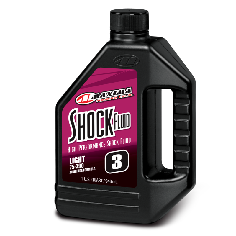 Racing Shock Fluid, 1 QT, Mineral Based, Fade Free Formula