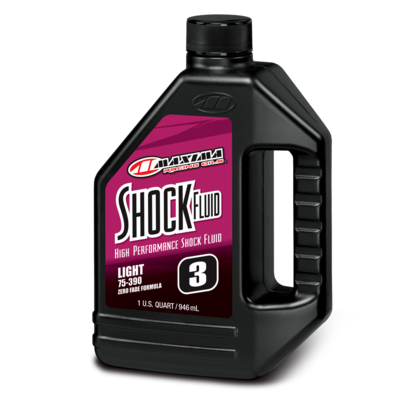Racing Shock Fluid, 1 QT, Mineral Based, Fade Free Formula