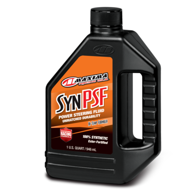 SynPSF, 1QT, Power Steering Fluid, Full Synthetic, Ester Fortified, Hi-Temp Formula