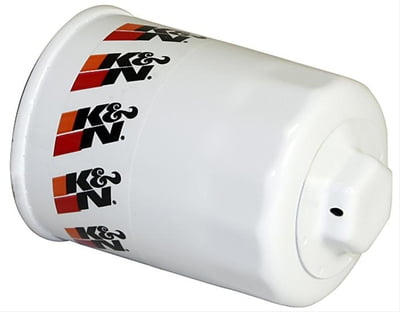 KN-HP1010, Oil Filter, Performance Gold, 20mm x 1.5, 3.75" Tall