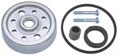 Adapters & Relocation Kits Adapter, 1956-1967, Oil Filter, Canister to Spin-On Conversion, Aluminum, Natural, 13/16-16 in. Thread, Chevy, GMC, Kit