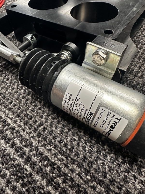 1 Stop 4500 Billet Electric Throttle Stop, Dominator, 2.150" Blades