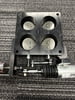 #1 Stop - 4500 Billet Electric Throttle Stop, Dominator, 2.150" Blades, Black Hard Coat, 1.875" Tall