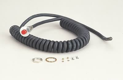 Red Trans-Brake Button w/ Spiral Cord