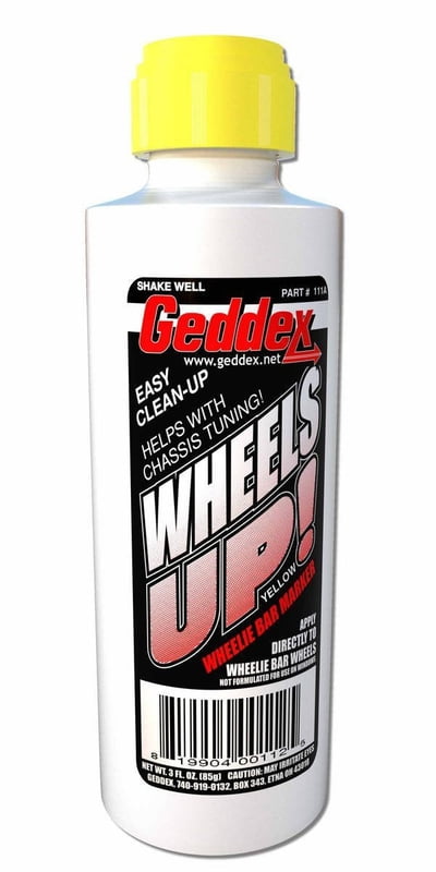 Wheels Up Wheelie Bar Marker, Yellow