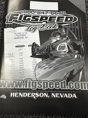 Drag Racing Log Book