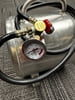 2-1/2 Gallon Portable Air Tank, Aluminum W/ Hose & Pressure Gauge