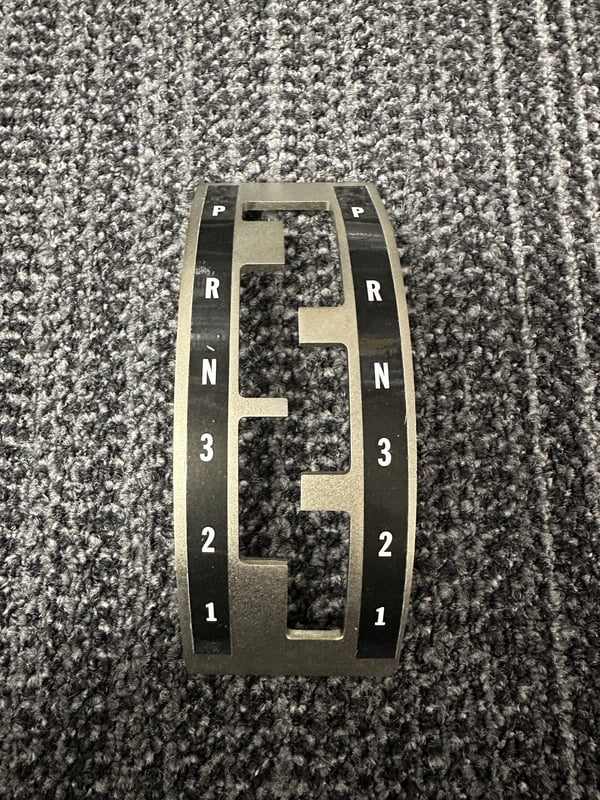 Gate Plate, 727, 904 & 999 Torqueflite, TF-6, TF-8 & American Motors, Stock Pattern Gate Plate, Forward, WOD, Winters, Art Carr