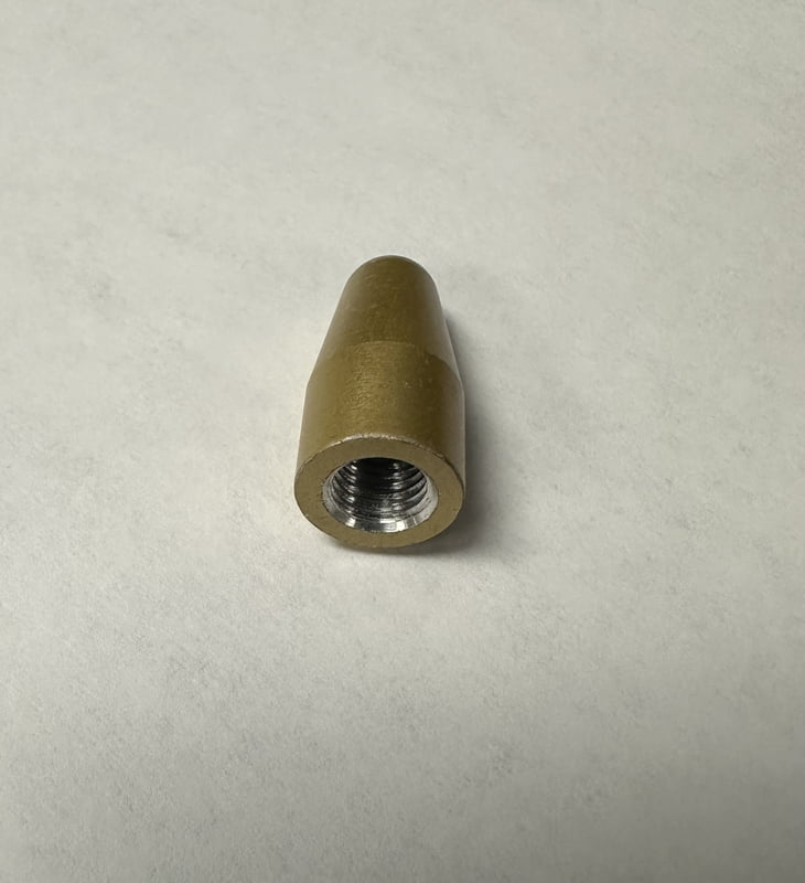 Shifter Bumper, 1/4-28 Thread, Solid (Bullet) Style
