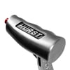 Shift Knob, T-Handle With Button, 7/16-20 TH., Aluminum, Brushed, Hurst Logo, Universal, Automatic / Manual Transmission....