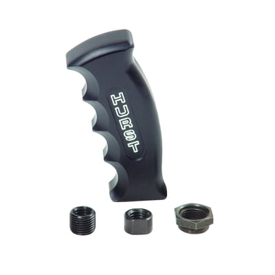 Pistol Grip Shifter Handle, Black Alum. Finish, 1/2-20, 3/8-16, 7/16-20, M16 x 1.50mm, M12 x 1.75mm, M12 x 1.25mm, M10 x 1.50mm, M10 x 1.25mm