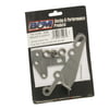 Transmission Bracket & Lever Kit, Steel, Natural, Chevy TH400, TH350, TH250, 200-4R, 700R4, TH350C, 4L60E, 4L65E, 4L80E, 4L85E