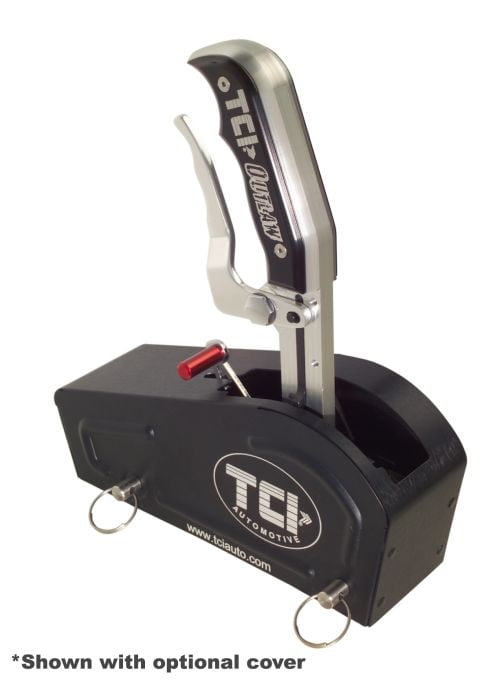 Shifter, Outlaw Shifter w/ 2 Button Pistol Grip Handle, P/G Gate Plate, Reverse Lock-Out, Neutral Saftey Switch, 5Ft Cable Included