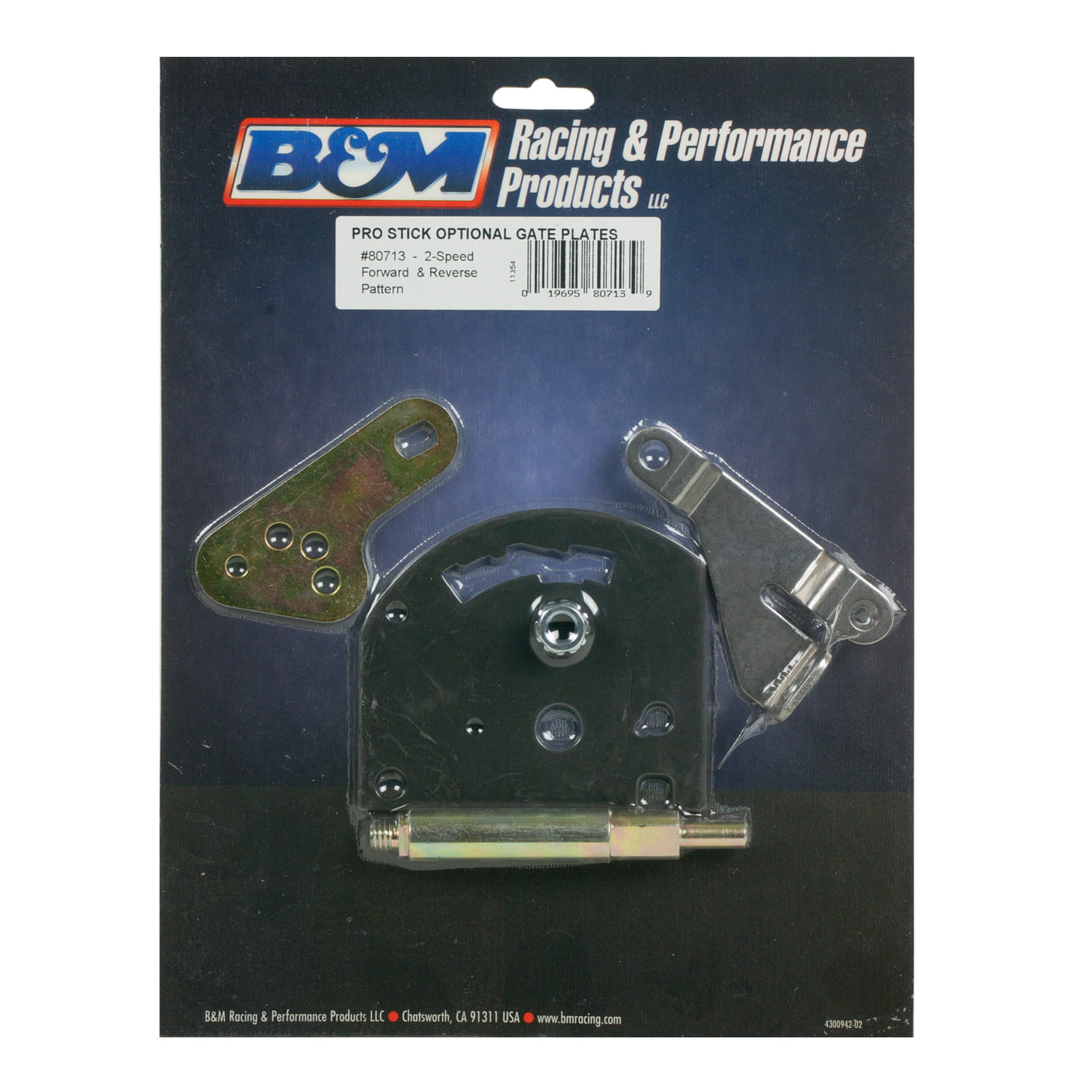 Gate Plate, 2 Spd. P/G, B&M Pro Stick, Pro Bandit, Magnum