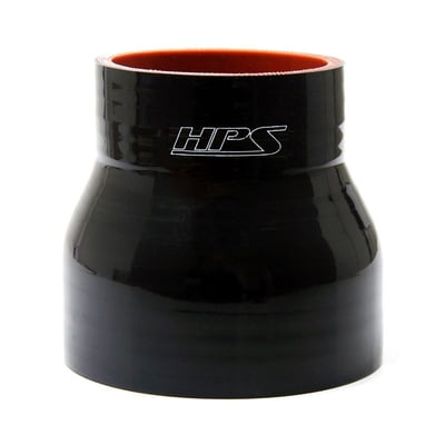 2.5" - 2.75" (63mm - 70mm) Reducer Coupler Silicone Hose Black