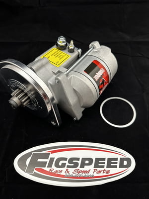Ford Starter, Infi-Clock, XS Torque, Mini, Ford, 289/302/351W/351C, 2 Ear Mounting, All A/T w/157T & 164T & M/T w/157T Flywheel, 3/4" Depth, (Fits 5-speed manual and automatic transmissions only)