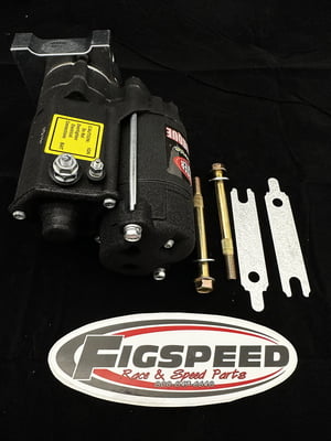 Starter, Pontiac/Olds Mini Starter, Infinite Clocking, 12;1 compression, 4.40:1 Ratio, Billet Aluminum