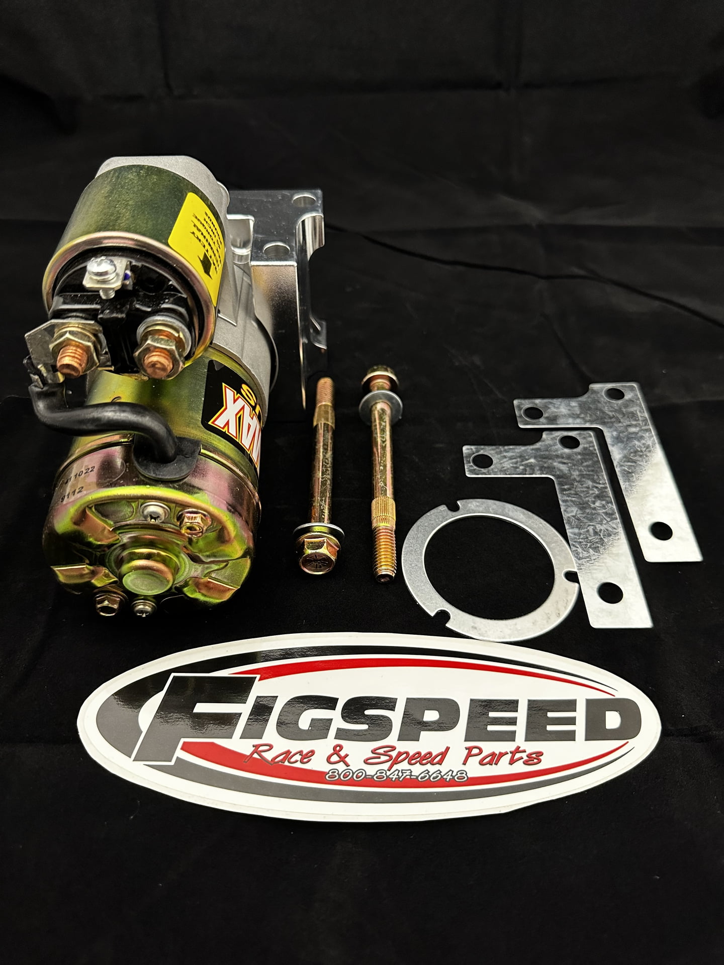 高級素材使用ブランド Staggered Starter, SBC/BBC, & 168 Mounting, Inline Standard パーツ