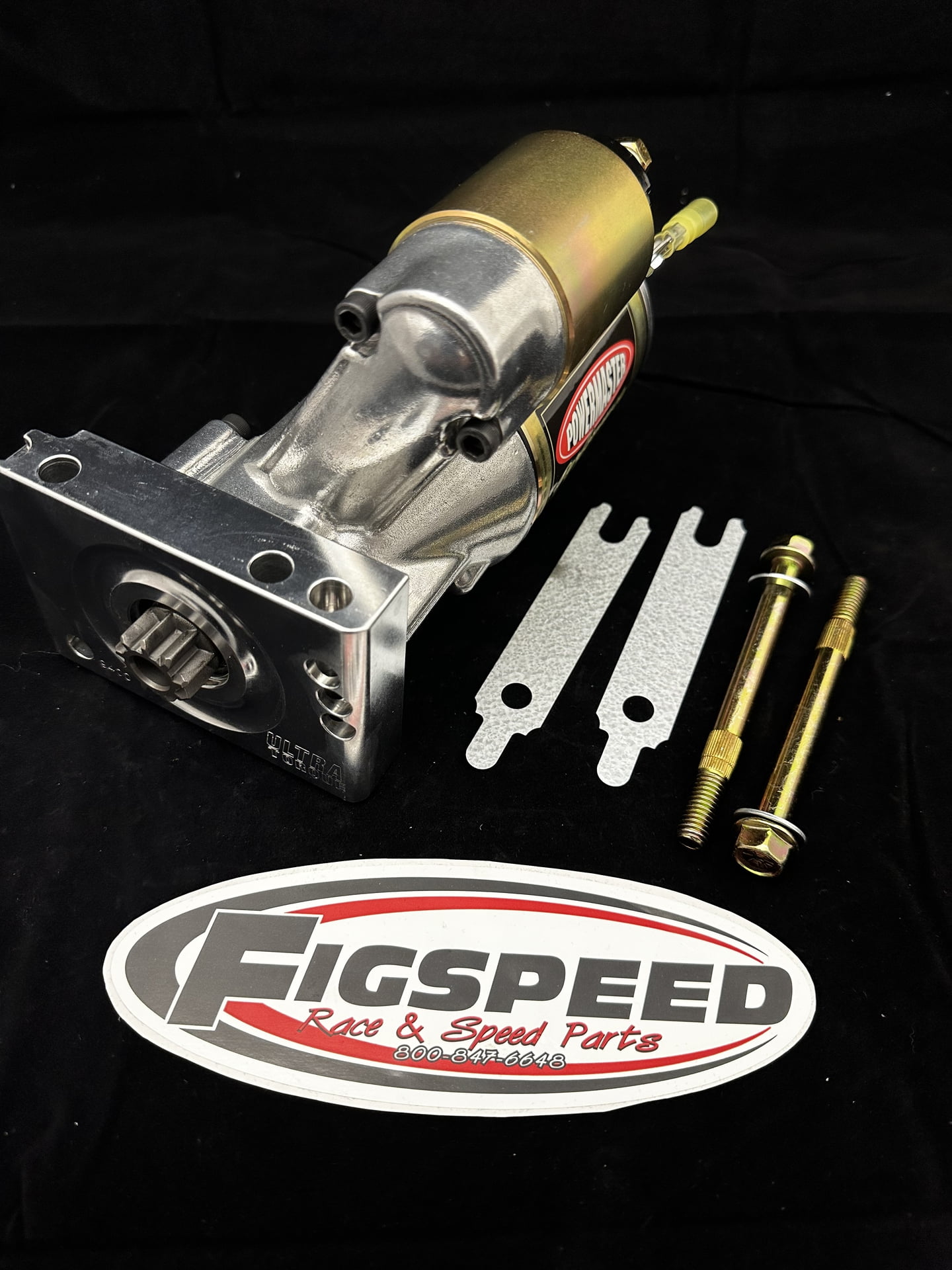 SBC/BBC Ultra Torque Starter, 153/168 Flexplate/Flywheel, 4.401 Gear Reduction, In Line