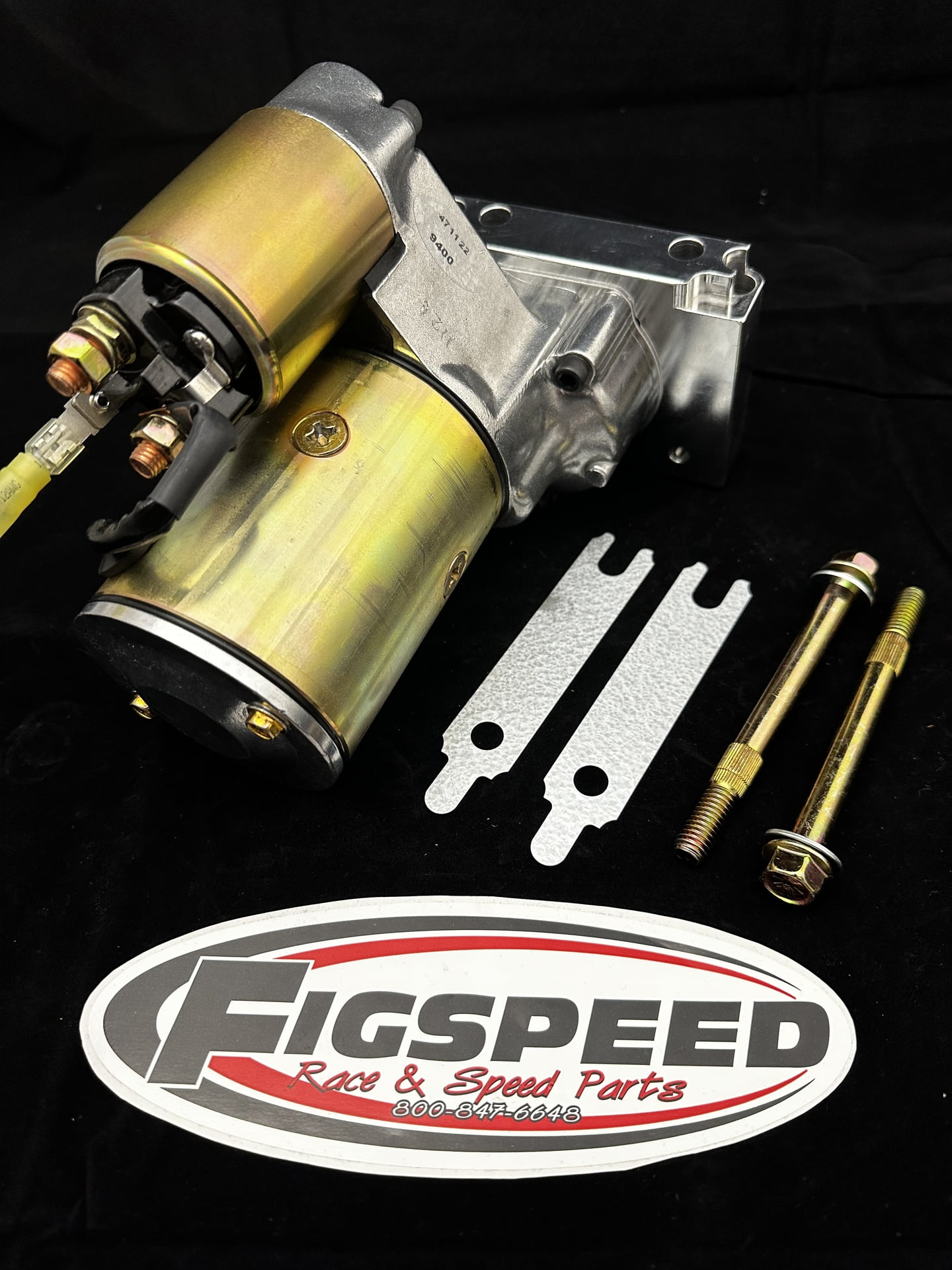 SBC/BBC Ultra Torque Starter, 153/168 Flexplate/Flywheel, 4.401 Gear Reduction, In Line