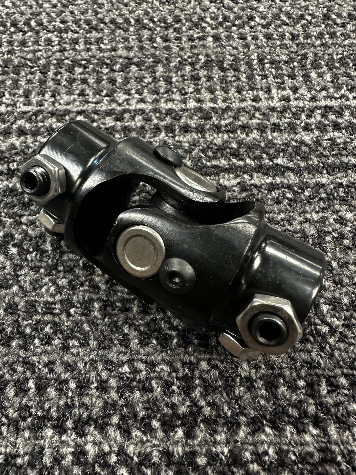 thumbnail image 2 of ARC Performance 1DD X 3/4DD Steering Universal Joint – Black, Hot Rod, With Engineer Cert 2 of 4