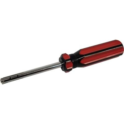 Carburetor Jet Tool, Orange, Plastic Handle, Black, Steel Driver