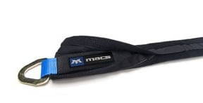 Strap Protector Sleeve, Fleece, Black, 20" Long