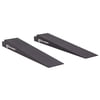 7' Trailer Ramps, 74" Long, 14" Wide, 7" Height, 1-Piece Design, Pair