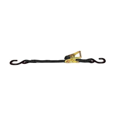 1" Wide Ratchet Strap, 10 Ft. Long, Black