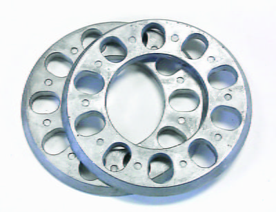 5/16" Wheel Spacers, Cast Aluminum, 4-1/2" - 5" 5-Lug Bolt Pattern, Pair